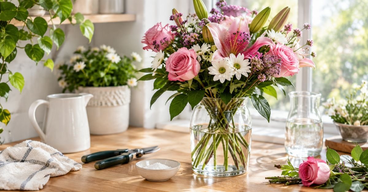 My Simple Flower Care Routine